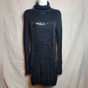 NWT- ALICE AND OLIVIA Sequined Sweater Dress